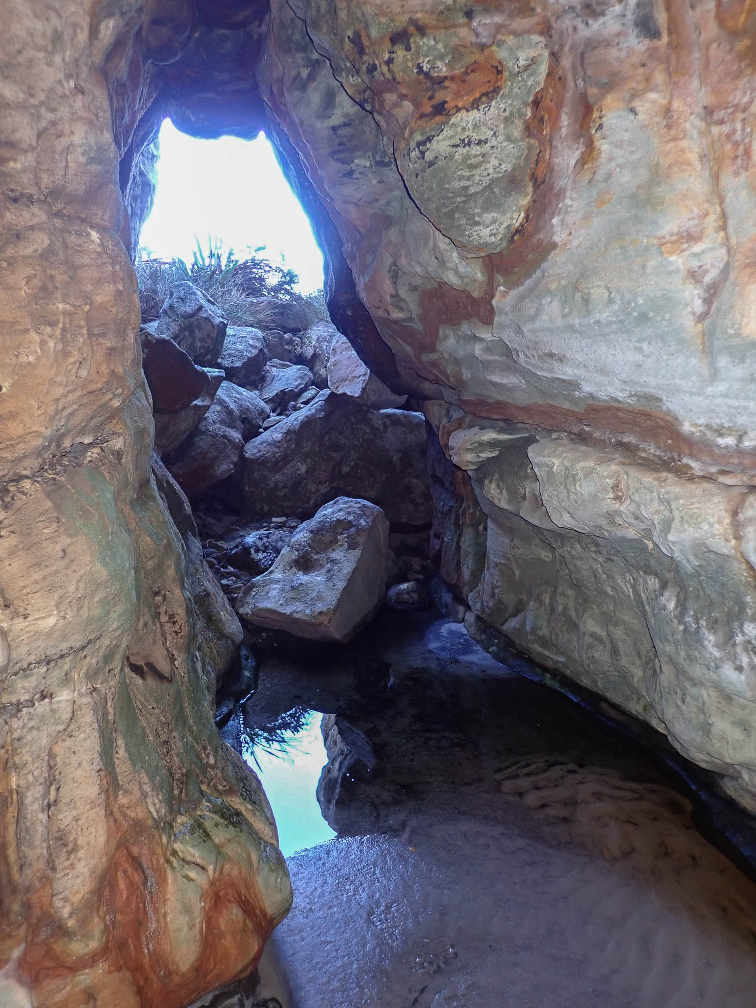 Aboulia Grotto entrance pool