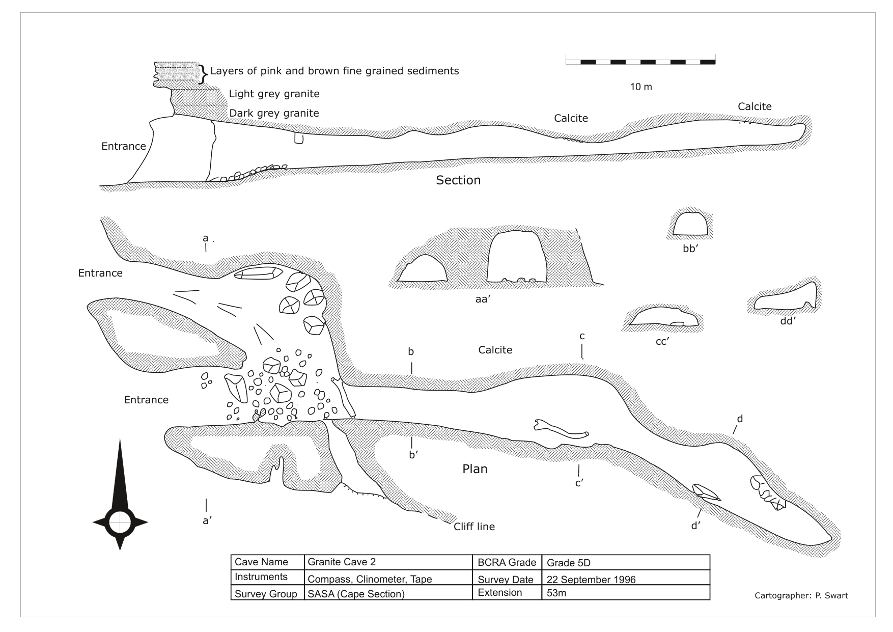 Survey — Granite 2 Cave