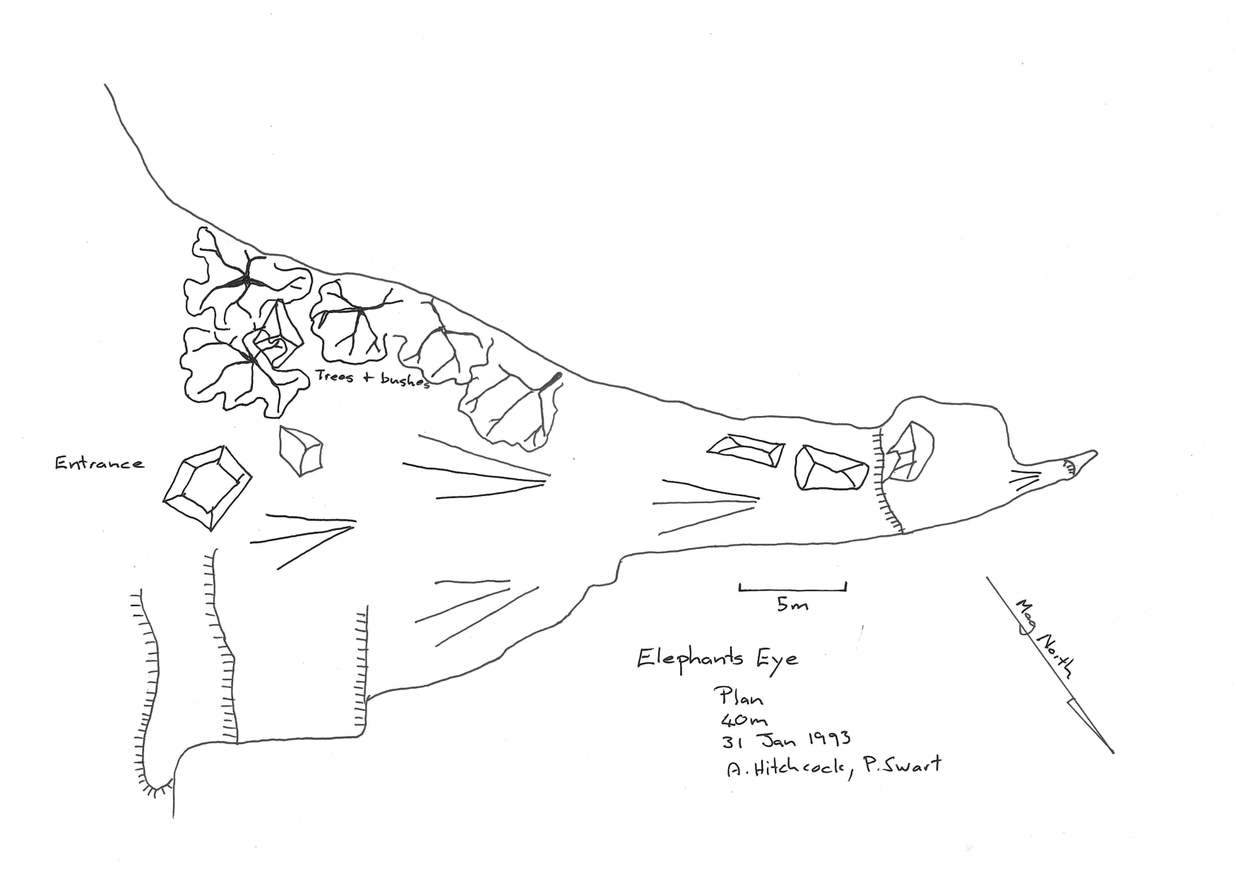Survey — Elephants Eye Cave