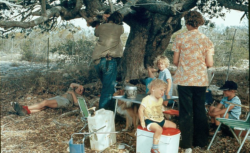 Howells and Apple   Big Tree camp de Hoop