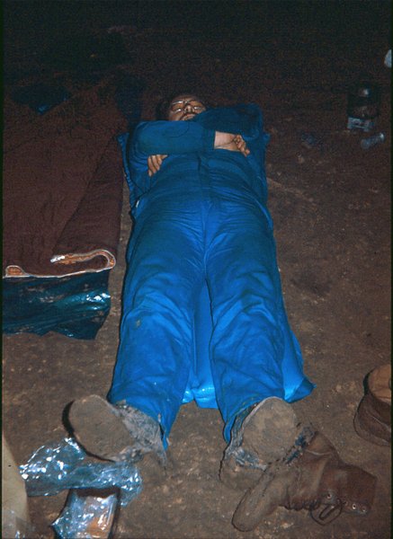 Dick Howell   Efflux underground camp