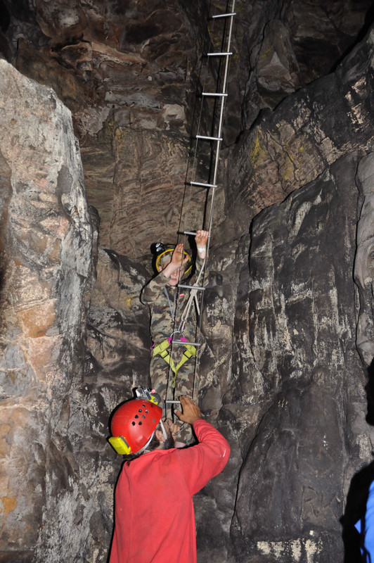 Oread Halls Skylight chamber ladder Bevan DSC 7170