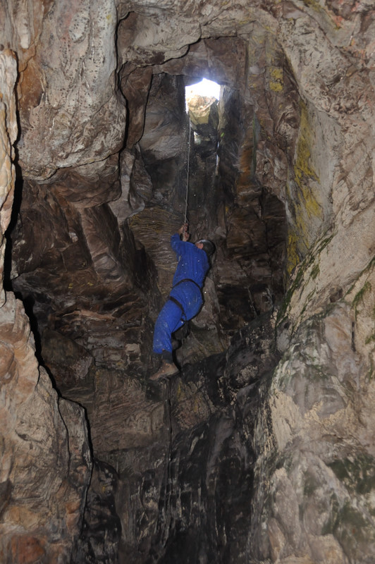Oread Halls Skylight chamber ladder Roger DSC 7204