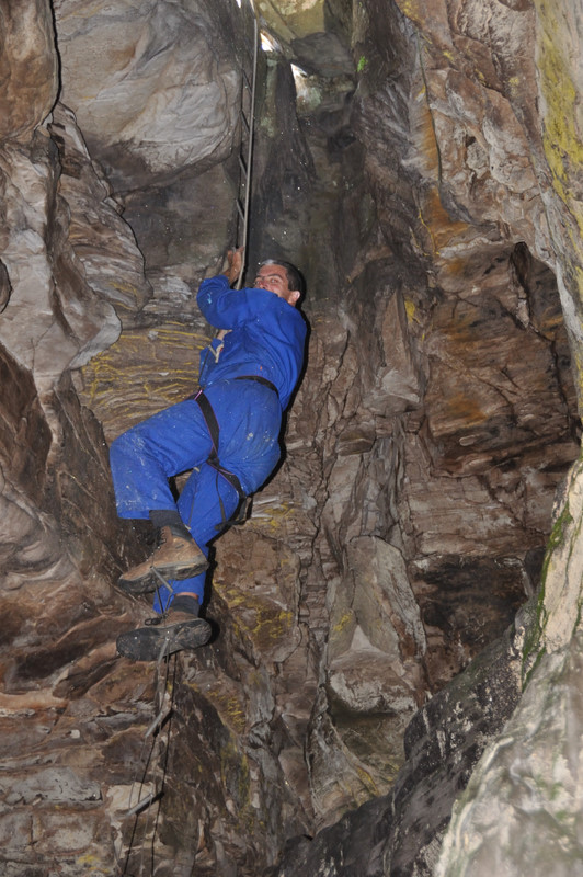 Oread Halls Skylight chamber ladder Roger DSC 7209