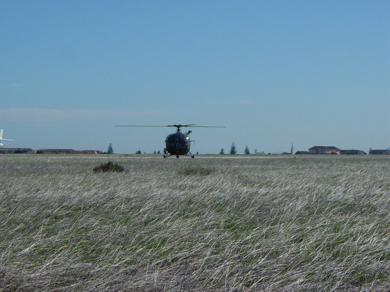 Helicopter Alouette Hoisting Practice