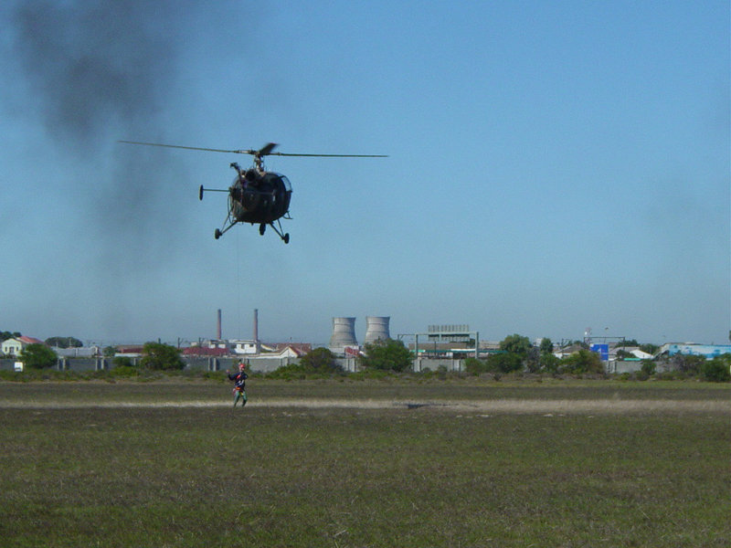 Allouette hoisting practice at Ysterplaat 00349