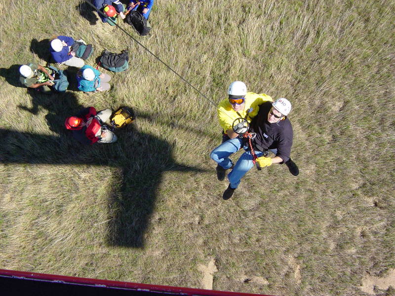 Oryx hoisting practice at Ysterplaat 00351