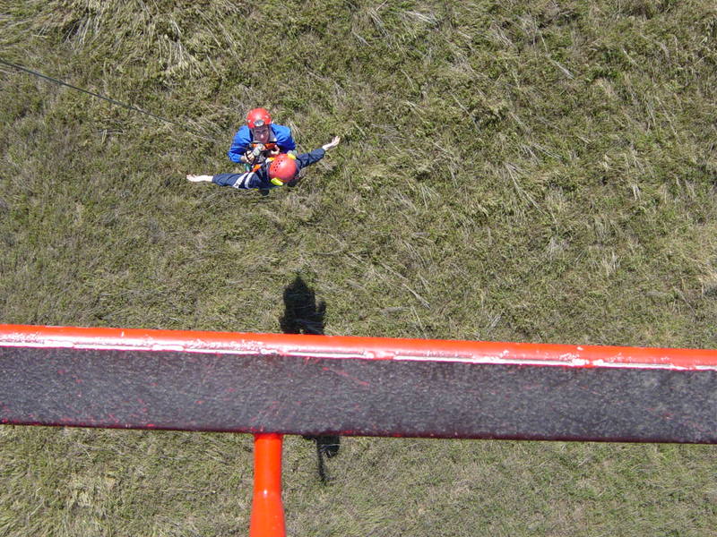 Oryx hoisting practice at Ysterplaat 00357