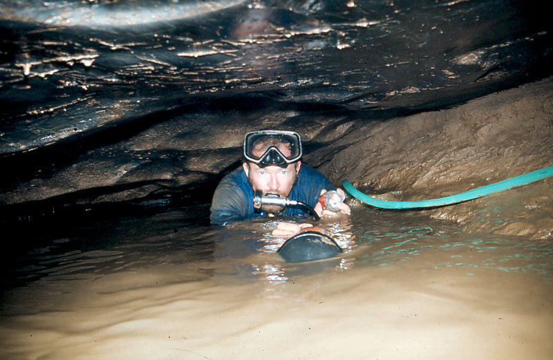 Efflux diving April 1974