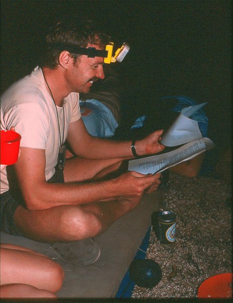 Chairman du Plessis performing the Ballad of Eskimo Nell