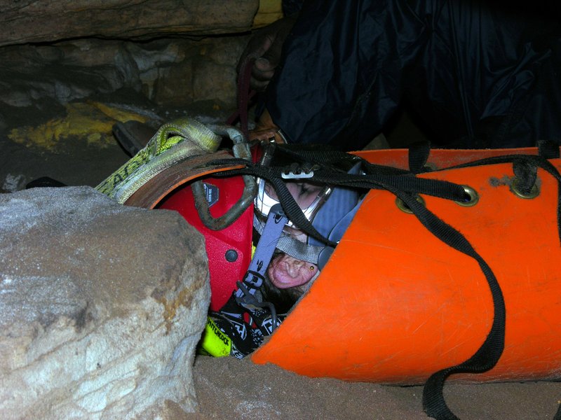 Clovelly Cave keeping Amys face clear 5205