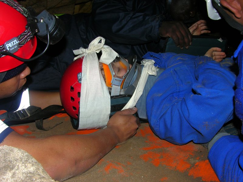 Clovelly Cave patient secure in KED 5223