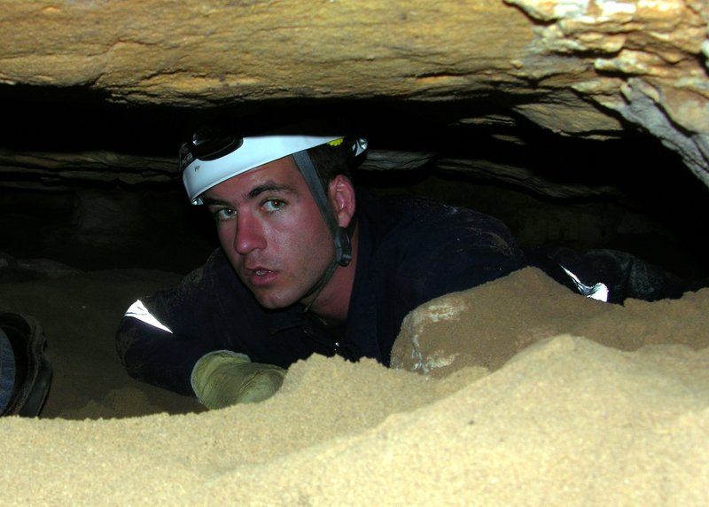 Clovelly Cave rescue practice in progress DSCN5225