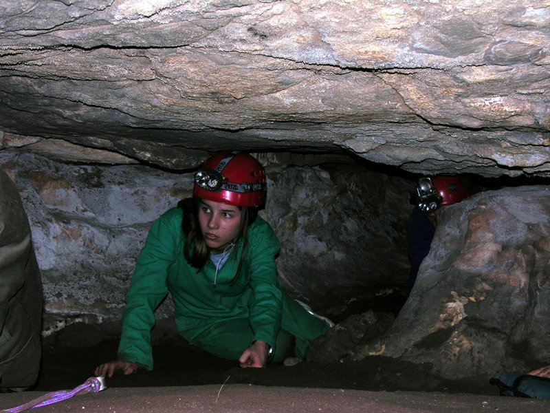 Clovelly Cave rescue practice in progress DSCN5240